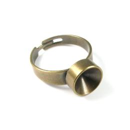 8mm  Ring altgold