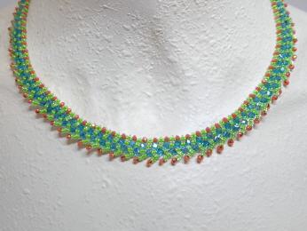 Kette Buggles and Beads Green