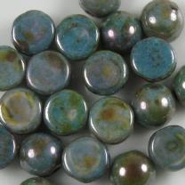 2-Hole-Cabochon Jade Matted