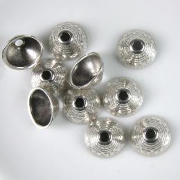 Perle mit Öse silber 5mm