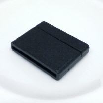 Magnet schwarz 25x2mm-10St.