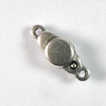 Magnet Oval Silber
