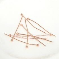 Endkappen 5mm  Edelst. gold