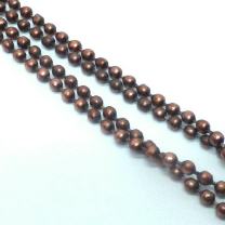 Endkappen 8mm  Edelst. Rosegold