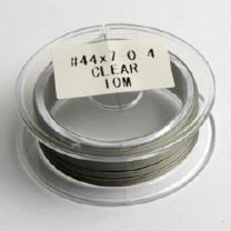 0,4mm Edelstahldraht silber 10m