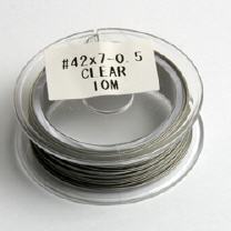 0,5mm Edelstahldraht silber 10m