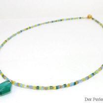 Kette Collier Herringbone Silber&Gold