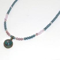Kette Würfel Silber& Gold RAW