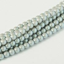 Pearl Shell Smoked Silver 3mm
