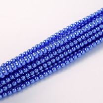 Pearl Shell Silver Blue 3mm